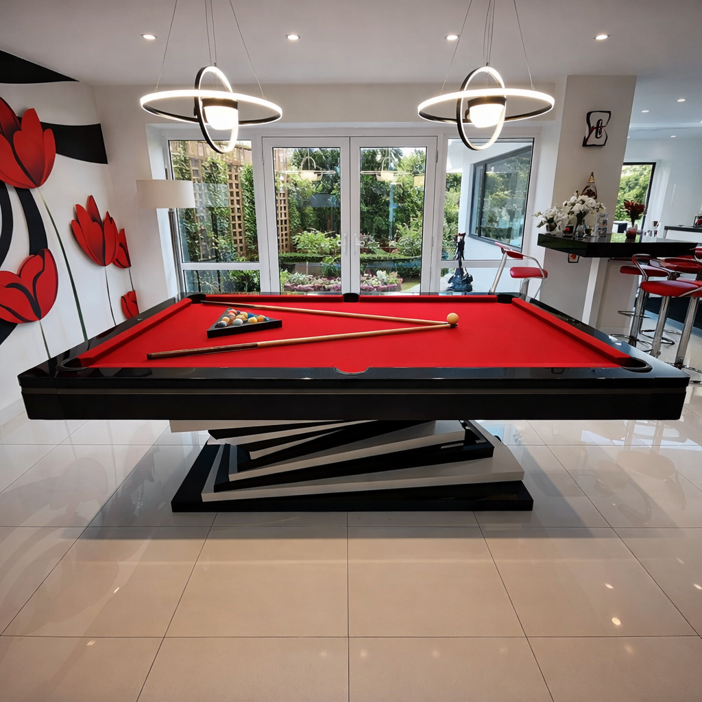 Aurelius NovaEdge 8-Foot Modern Pool Table